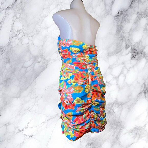 SEVEN WONDERS Eden Mini Dress Blue Floral - Picture 11 of 12